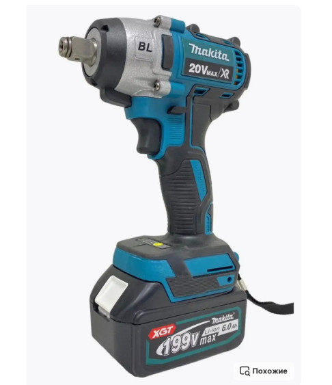 Шуруповерт аккумуляторный гайковерт Makita 