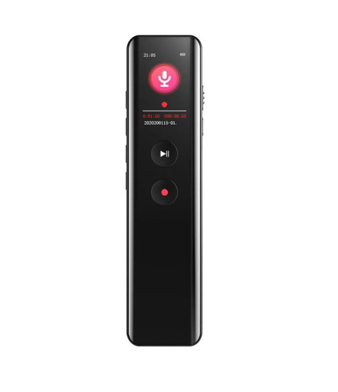 Диктофон Bluetooth с экраном, интеллектуальное шумоподавление, MP3-плеер