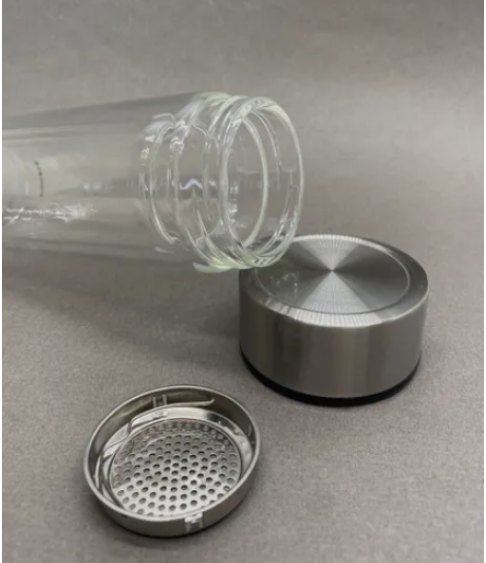 Фляга-термос стеклянная, двухслойная, 300 мл Фляга-термос стеклянная, двухслойная, 300 мл