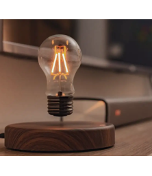 Левитирующая настольная лампа-ночник "Парящая лампочка" 