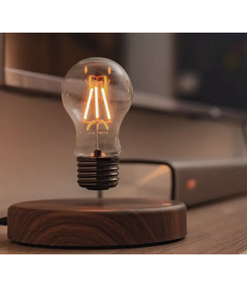 Левитирующая настольная лампа-ночник "Парящая лампочка" Левитирующая настольная лампа-ночник "Парящая лампочка"