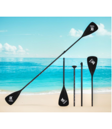 Весло стекловолоконное 2-в-1 (одностороннее и двустороннее)  KOETSU