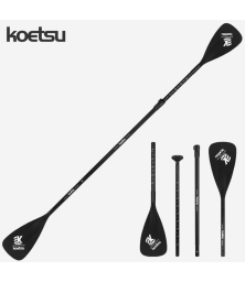 Весло стекловолоконное 2-в-1 (одностороннее и двустороннее)  KOETSU