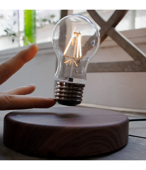 Левитирующая настольная лампа-ночник "Парящая лампочка" Левитирующая настольная лампа-ночник "Парящая лампочка"