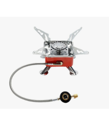 Походная газовая горелка с шлангом складная