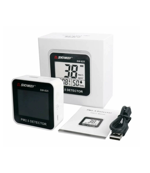 Анализатор качества воздуха "SNDWAY" SW-825 Анализатор качества воздуха "SNDWAY" SW-825