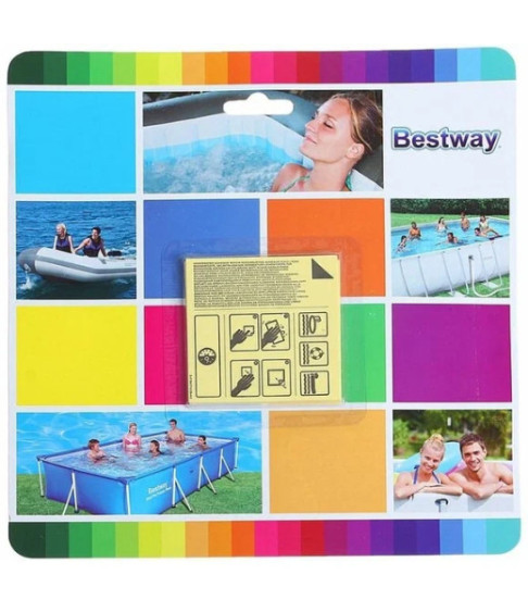 Ремкомплект для бассейнов Bestway 62091 (самоклейки водостойкие) 