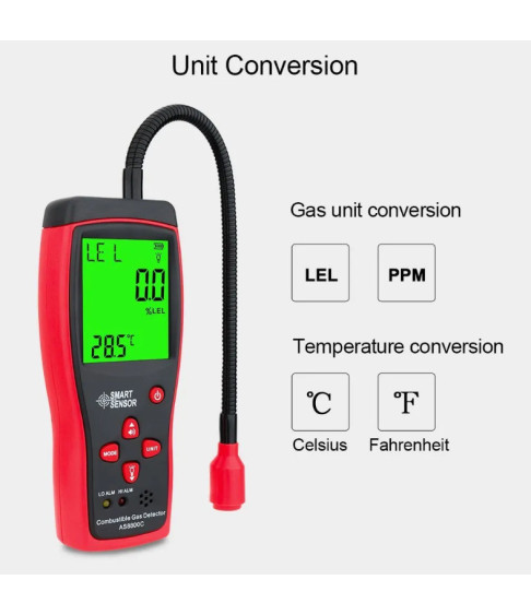 Детектор горючих газов AS8800C