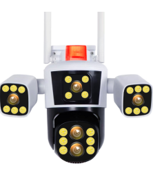 WiFi IP-камера Наружная Трехобъективная PTZ IP-камера 