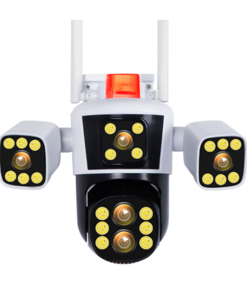 WiFi IP-камера Наружная Трехобъективная PTZ IP-камера 