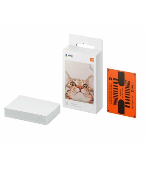Бумага для фотопринтера Xiaomi Mijia Pocket AR Photo Printer 50шт
