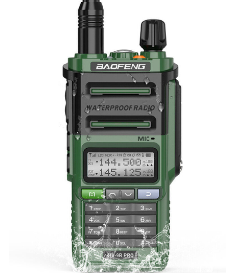 ﻿Рация "Baofeng" UV-9R Pro с разъемом Type-C для зарядки
