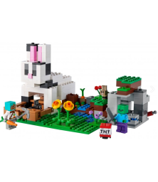 Конструктор My World: Кроличье ранчо, 352 дет. (60157) / совместим с LEGO Minecraft и аналогами