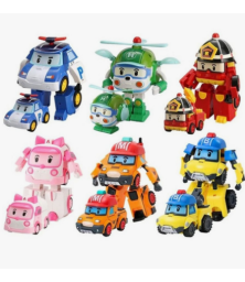 Набор трансформеров Робокар Поли "Спасательная команда"