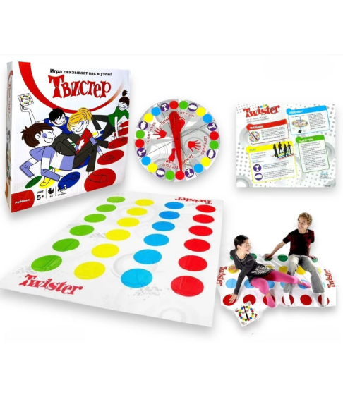 Игра комнатная настольная Твистер