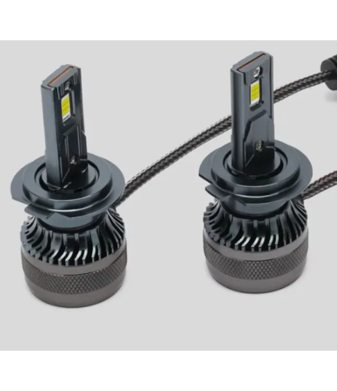 Автомобильная LED лампа Z7 ULTRA с тройной системой охлаждения/95w/5000k/комплект, для автомобильных фар/ H7/ближний