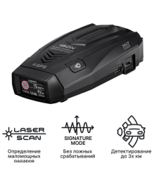 Сигнатурный радар-детектор iBOX Sonar LaserScan Signature Cloud