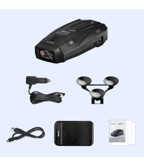 Сигнатурный радар-детектор iBOX Sonar LaserScan Signature Cloud