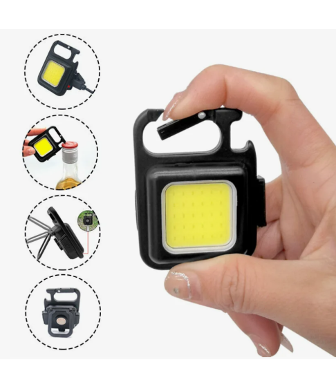 Фонарь светодиодный COB Rechargeable Keychain Light 