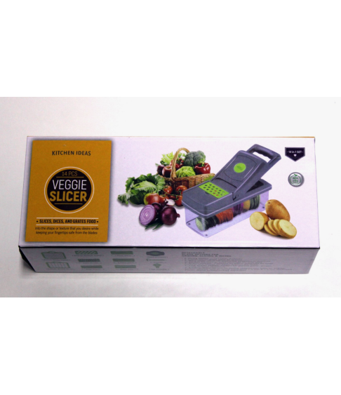 Многофункциональная овощерезка, ломтерезка Veggie Slicer 14в1 VS-01361