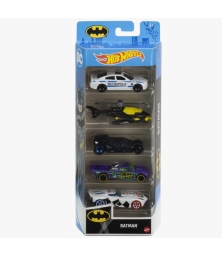 Набор машинок Hot Wheels коллекционные BATMAN 5 шт. 
