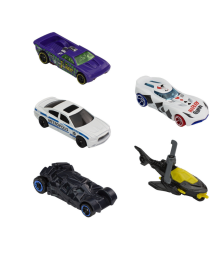 Набор машинок Hot Wheels коллекционные BATMAN 5 шт. 