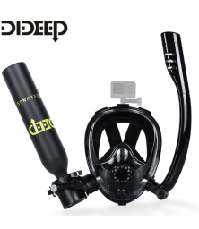 Маска для плавания,с кислородным баллоном DIDEEP0.5LPlus