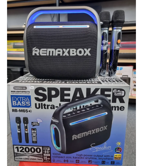 Колонка караоке с микрофоном "REMAX" RB-M65