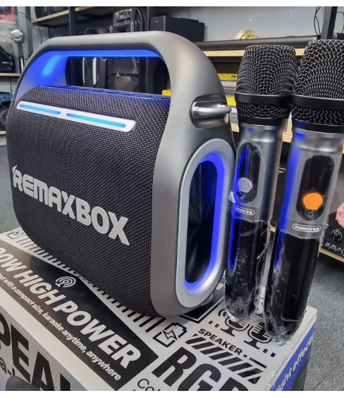 Колонка караоке с микрофоном "REMAX" RB-M65