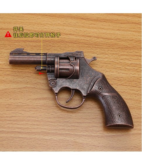  Новый револьвер Ares Smashing Toy Gun Revolver Цельнометаллический сплав Игрушечная модель