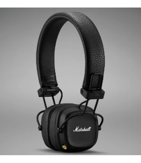 Беспроводные наушники Marshall Major IV, mini jack 3.5 mm, черный