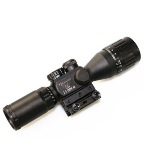 Оптический прицел с лазерным целеуказателем ACCURATE M8 3,5-10x40