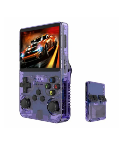 Портативная игровая приставка Game Console R36S  фиолетовый