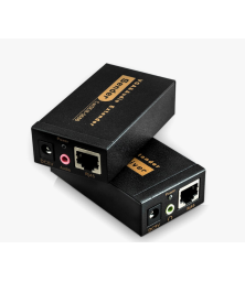 VGA + Audio удлинитель по витой паре RJ45, VE-100 Cat5e/6-568B, до 100 метров