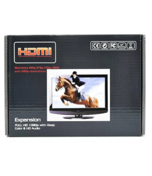 Активный удлинитель HDMI по витой паре до 60 метров CAT5E/6-568B Full HD-1080P