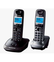 Радиотелефон "Panasonic" KX-TG2512 RU, cерый с черным