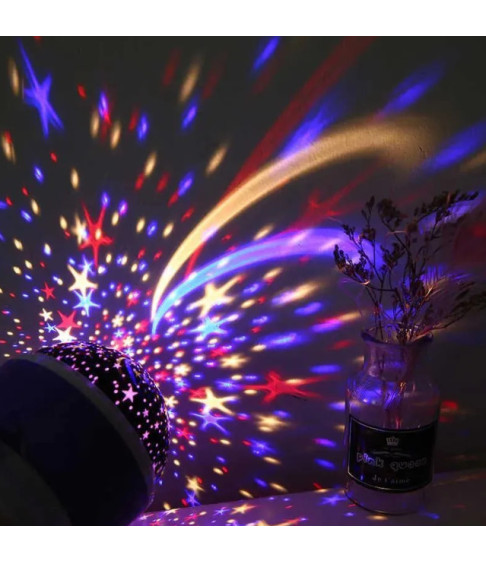 Star Master Dream Rotating Projection Lamp