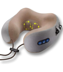 U-shapped massage pillow