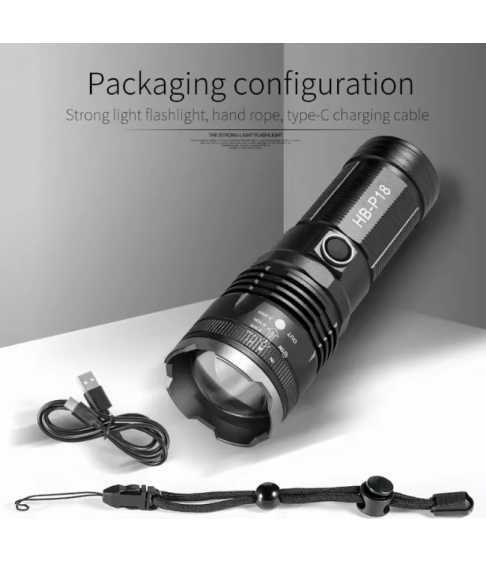 Muti-function emergency laser flashlight