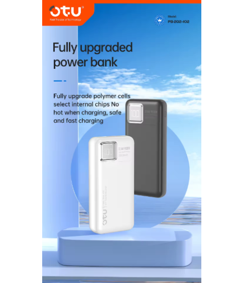 OTU PB-202 открытый мобильный Power Bank 2000 мАч портативное зарядное устройство PD 22,5 Вт Путешествия Портативный power bank со светодиодным дисплеем