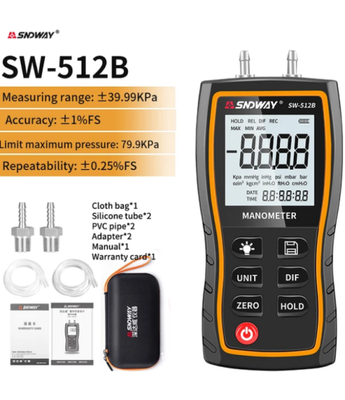 SNDWAY/SNDWAY Цифровой манометр