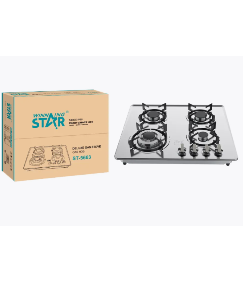 ﻿Газовая  варочная панель  "WINNING STAR"  ST‑5663
