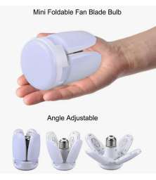 ﻿Светодиодная лампа Mini Fan Blade LED Bulb 