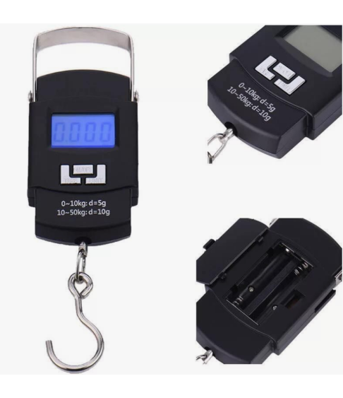 Электронный безмен до 50 кг, портативные весы WeiHeng (WH-A08) Электронный безмен до 50 кг, портативные весы WeiHeng (WH-A08)