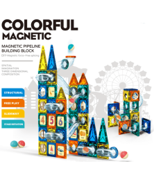 Магнитные блоки Lock Track для шариков 97 штук