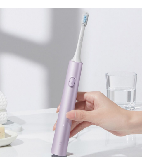 Электрическая зубная щетка Xiaomi Mi Electric Toothbrush T302 сиреневый цвет Электрическая зубная щетка Xiaomi Mi Electric Toothbrush T302 сиреневый цвет
