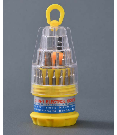 Набор отверток для ремонта электроники (31 в 1) Набор отверток для ремонта электроники (31 в 1)