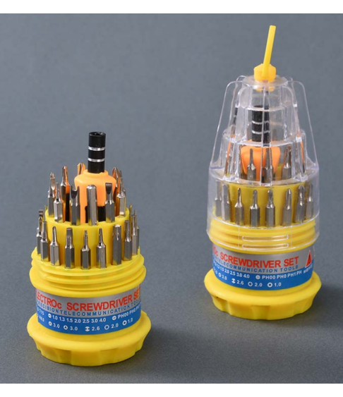 Набор отверток для ремонта электроники (31 в 1) Набор отверток для ремонта электроники (31 в 1)