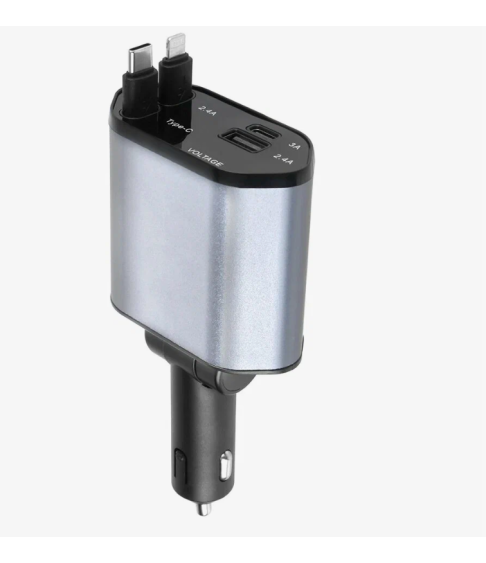 Универсальный автомобильный адаптер-зарядка с прикуривателя 120 Вт Универсальный автомобильный адаптер-зарядка с прикуривателя 120 Вт