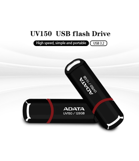 USB флешка ADATA UV150 64Gb black USB 3.1